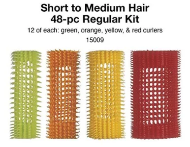 Olivia Garden Jet Set Self-Gripping Curler For Setting Or Perming (Kit - 48 Count)