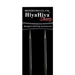 Hiyahiya Circular 24 Inch (61Cm) Sharp Steel Knitting Needle Size Us 11 (8Mm) Hisstcir24-11