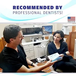 Teeth Whitening Kit - Usa Dentists Recommended, Crystal Clear Teeth Whitening Kit, Professional Led Light, (6X) 5Ml Gel Syringes And Tray 35% Carbami