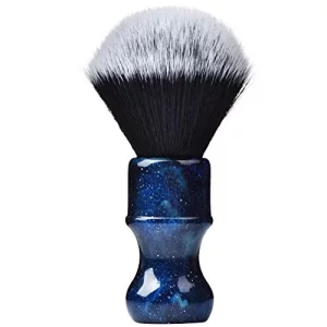 Je&Co Luxury Synthetic Shaving Brush With Aesthetic Resin Handle, 24Mm Extra Dense Knot