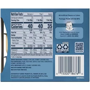 Gerber My First Fruits and Veggies Starter Kit Variety Pack (Variety Pack)