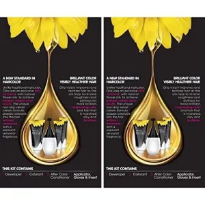 Garnier Hair Color Olia Ammonia-Free Brilliant Color Oil-Rich Permanent Hair Dye, 9.0 Light Blonde, 2 Count (Packaging May Vary)