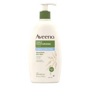 Aveeno Active Naturals - Daily Moisturizing Lotion - Sheer Hydration - Fragrance Free - Net Wt 18 Fl Oz 530 Ml Per Bottle - Pack Of 2 Bottles