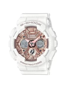 Casio Womens GMS-S120MF-7A2CR G Shock Analog-Digital Display Quartz White Watch