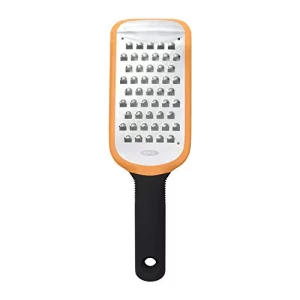 OXO Good Grips Etched Coarse Grater Orange