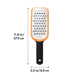 OXO Good Grips Etched Coarse Grater Orange