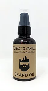 Oakcitybeardco. - Tobacco Vanilla - 2 Ounce - Beard Oil - Beard Conditioner - Tobacco - Vanilla - Guaiac Wood