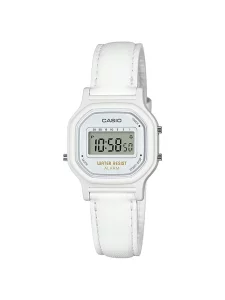 Casio Womens Vintage Quartz Resin Casual Watch, ColorWhite Model LA-11WL-7ACF