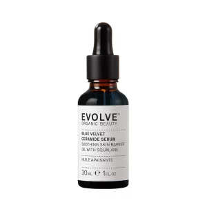 Evolve Organic Beauty - Natural Blue Velvet Ceramide Serum Small Batch Vegan Clean Beauty 1 fl oz 30 ml