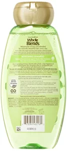 Garnier Whole Blends Shampoo With Green Apple & Green Tea Extracts, Normal Hair, 12.5 Fl. Oz.