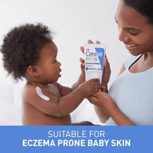 CeraVe Baby Eczema Relief Cream 1 Colloidal Oatmeal Cream With Vitamin E Ceramides Soothes Calms Itchy Skin Developed With Pediatric Dermatologist