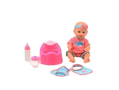 Gigo Gi-Go 14' Drink And Wet Baby Doll With Training Potty, Toy