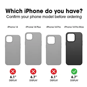 Otterbox Iphone 14 Pro Max (Only) Symmetry Series+ Case - Stardust (Clear/Glitter), Ultra-Sleek, Snaps To Magsafe, Raised Edges Protect Camera & Scre