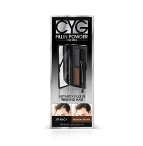 Cover Your Gray Fill In Powder Pro For Men - Midnight Brown/Jet Black
