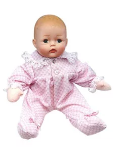 Madame Alexander Baby Huggums With Pink Check Outfit