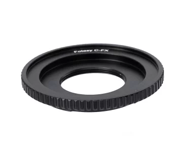 Fotasy 16Mm C Mount Lens To Fuji X Adapter, Cine Movie Lens To Fujifilm X Mount Adapter, Compatible With Fujifilm X-Mount Cameras X-Pro2 X-E2 X-E3 X-