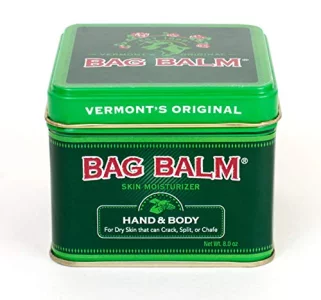 Bag Balm Vermont's Original For Dry Chapped Skin Conditions 8 Ounce Tin