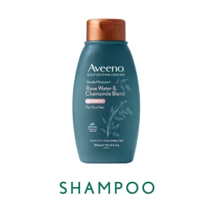 Aveeno Itchy Scalp Shampoo with Rosewater Chamomile for Dry hair and Scalp 354ml