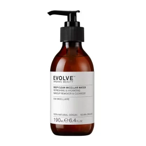 Evolve Organic Beauty - Natural Deep Clean Micellar Water | Small-Batch, Vegan Clean Beauty (6.4 Fl Oz | 190 Ml)