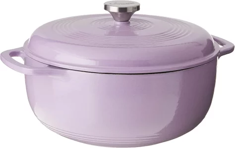 Lodge Enameled Cast Iron Dutch Oven, 3 Qt, Lilac