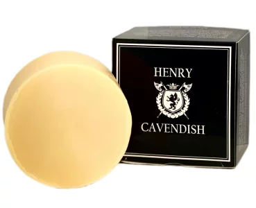 Henry Cavendish Himalaya Shaving Soap with Shea Butter & Coconut Oil. Long Lasting 3.8 oz Puck Refill. Mens Shave Soap. All Natural. Rich Lather, Smo