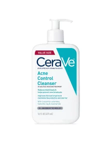 Cerave 2 Salicylic Acid Acne Face Wash - Purifying Clay Cleanser For Oily Skin