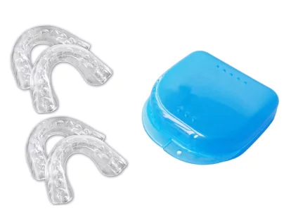 Whiter Smile Labs Teeth Whitening Trays - Bpa Free - Thin Moldable Mouth Trays Form Perfectly To Each Tooth (4 Trays)
