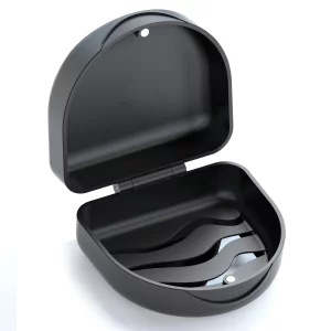 Retainer Case Denture Case: Bvn Orthodontic Dental Case, Slim Braces Case, Mouth Guard Case, Denture Box, Teeth Aligner Case, Night Guard Case Contai