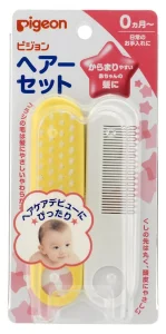 Pigeon Baby Comb & Brush - Made In Japan