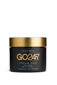 GO247 Cream Wax - Medium Hold, Natural Finish, 2 Oz