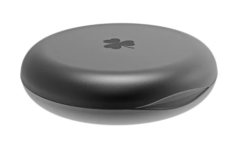 Ziznba (2 Pack) Retainer Case,Solid Orthodontic Retainer Case-Black