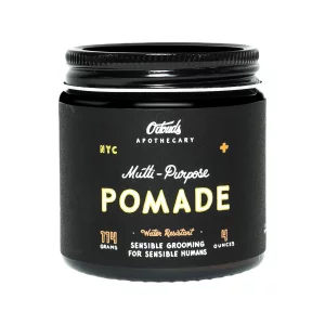 O'Douds Multi-Purpose Pomade - Water-Resistant Styling Pomade For Men - Natural, Plant-Based Ingredients - Firm Hold With Medium To High Shine - Ceda
