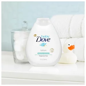 Baby Dove Fragrance Free Lotion, Sensitive Moisture, 13 Ounce (Pack Of 3)