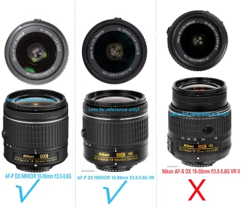 Fotasy Bayonet Lens Hood for Nikon 1 NIKKOR VR 10-100mm f/4-5.6/ Nikon AF-P DX NIKKOR 18-55mm f/3.5-5.6G VR/Nikon AF-P DX NIKKOR 18-55mm f/3.5-5.6G,