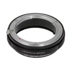 Fotodiox 58mm Macro Reverse Ring Filter Kit Compatible with 58mm Filter Thread Lenses to Nikon F-Mount Cameras - with UV Filter, Mechanical Aperture