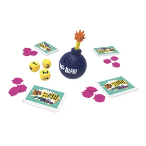 Hasbro Gaming Ka-Blab! Game For Families, Teens And Kids Ages 10 And Up, Family-Friendly Party Game For 2-6 Players, From The Makers Of Scattergories
