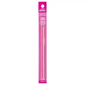 Susan Bates Silvalume Aluminum Crochet Hook 5.5