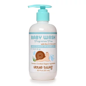 Little Twig All Natural, Hypoallergenic, Extra Mild Baby Wash, Unscented, 8.5 Fl Oz