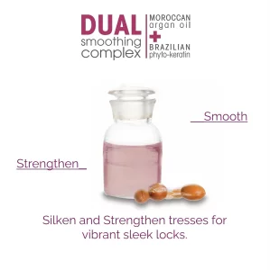 GIOVANNI 2chic Ultra Sleek Hair Styling Wax - Brazilian Phyto-Keratin & Moroccan Argan Oil, Strong Hold Keeps Hair In Place, Nourishing Anti-Frizz Fo