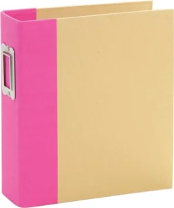 Simple Stories SNAP BINDER 6X8 PINK, us:one size