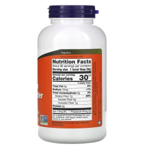 NOW Psyllium Husk Powder, 12-Ounces (Pack of 3)