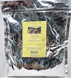 Mullein Leaf Powder Wildcrafted - Verbascum thapsus, 1 lb,(Starwest Botanicals)