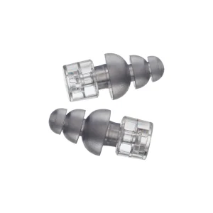 Etymotic ER20XS ETY Earplugs - Standard Size, Frost - High-Fidelity Hearing Protection - Up to 20 dB Sound Reduction - Reusable - Includes Neck Cord
