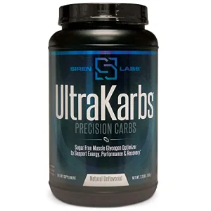 Siren Labs Ultra Karbs Mass Gainer Post Workout Muscle Builder Healthy Carb Loading - Carbohydrate Blend with KarboLyn - More Energy, Faster Recovery