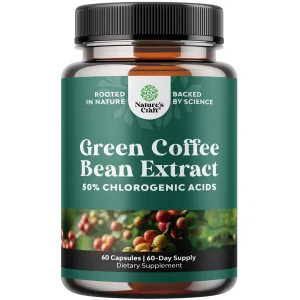 Green Coffee Bean Extract for Weight Loss - Natural Appetite Suppressant for Weight Loss for Women - Herbal Fat Burners for Women and Men for Weight