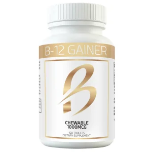 Weight Gainer B-12 Chewable Absorbs Faster Than Weight Gain Pills for Fast Massive Weight Gain in Men and Women While Opening Your Appetite More Than