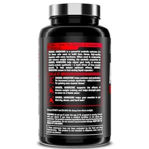 Nutrex Research Anabol Hardcore Anabolic Activator, Muscle Builder and Hardening Agent, 60 Pills