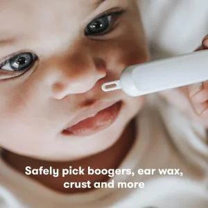 Frida Baby 3-in-1 Nose, Nail + Ear Picker by Frida Baby the Makers of NoseFrida the SnotSucker, Safely Clean Baby's Boogers, Ear Wax & More