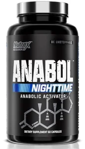 Anabol PM Nighttime Muscle Builder & Sleep Aid | Anabolic Muscle Building Supplement | Clinically Researched RIPFACTOR, Epicatechin & More | Post Wor