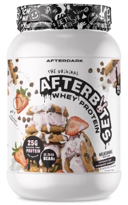 AFTERDARK Afterbites Whey Protein Powder, 25g Protein, 4.5g BCAA
